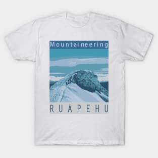 Mountaineering, Ruapehu T-Shirt